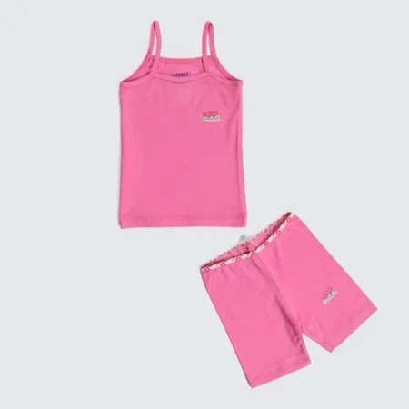 طقم هارت شورت وتوب بناتي